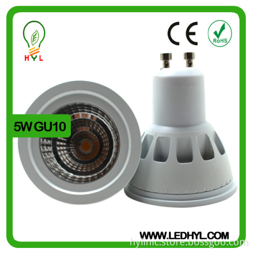 5W GU10 LED Spotlight Dimmable COB Led bulb